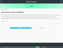 Tablet Screenshot of meble-bydgoszcz.pl
